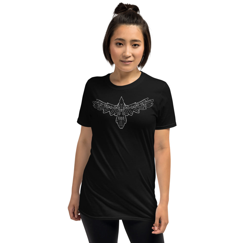 Reed Raven Harmonica Line Art Shirt