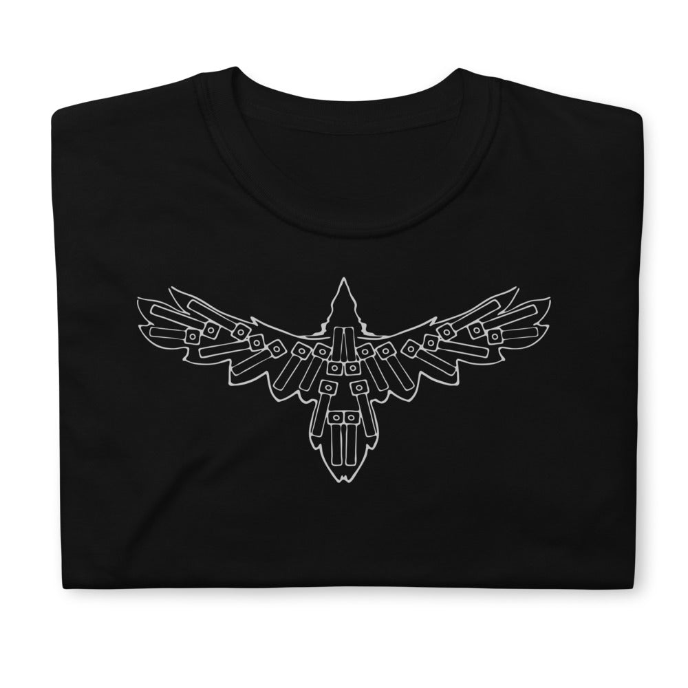 Reed Raven Harmonica Line Art Shirt