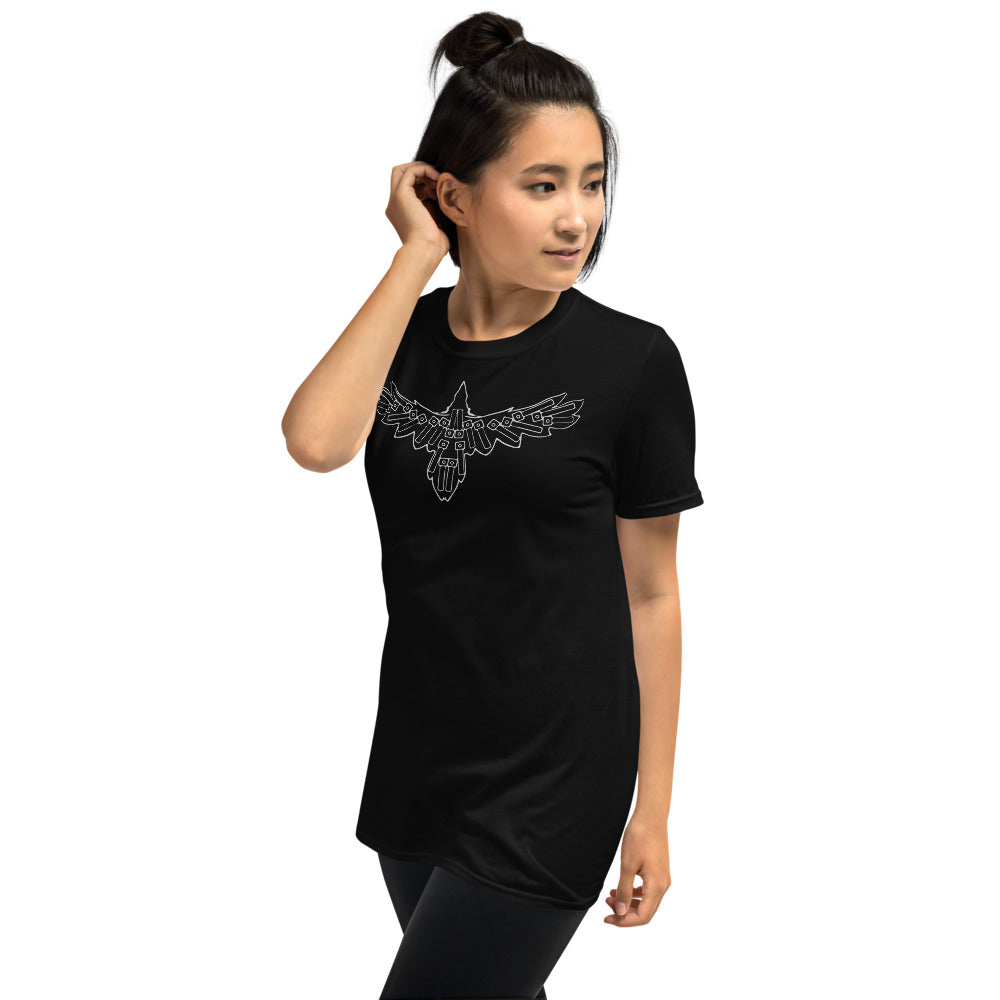 Reed Raven Harmonica Line Art Shirt