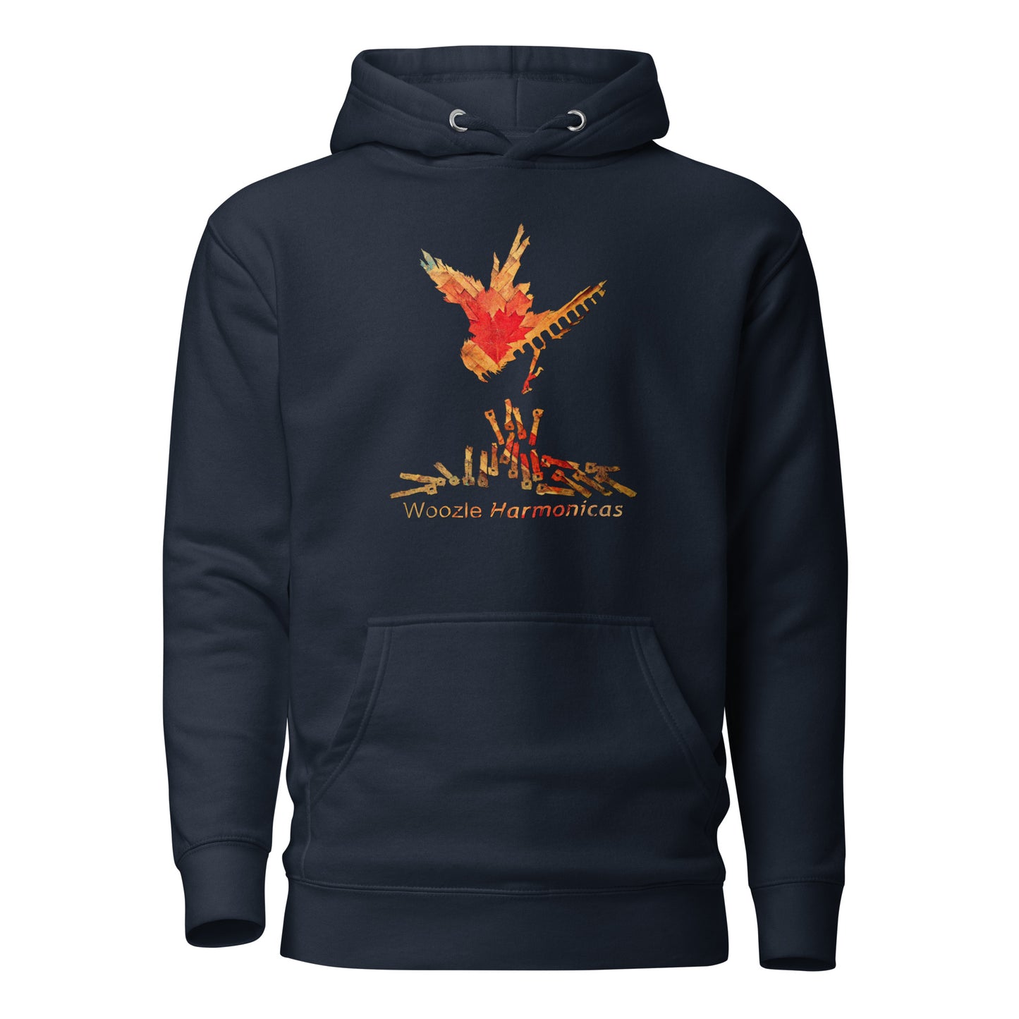Diving Raven Woozle Hoodie