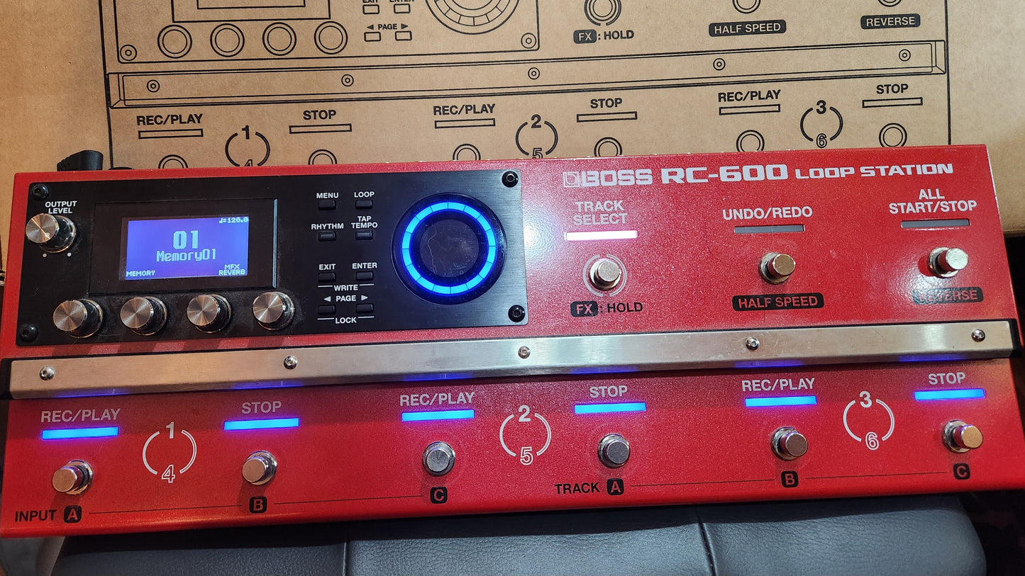 RC-600 Loop Station Pedal