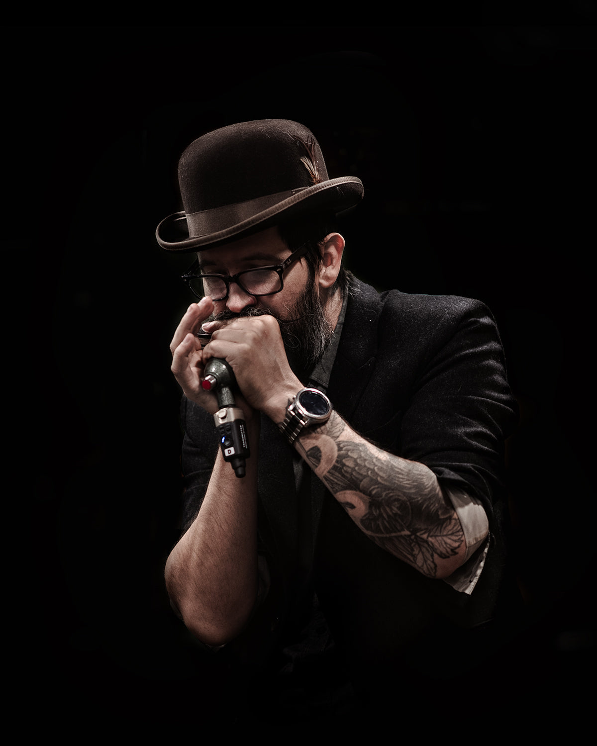 Robert Laferriere is a skilled harmonica player, performing as a solo act, a member of local bands, and a supporting player for other projects. Robert is also available for lessons and recording sessions.