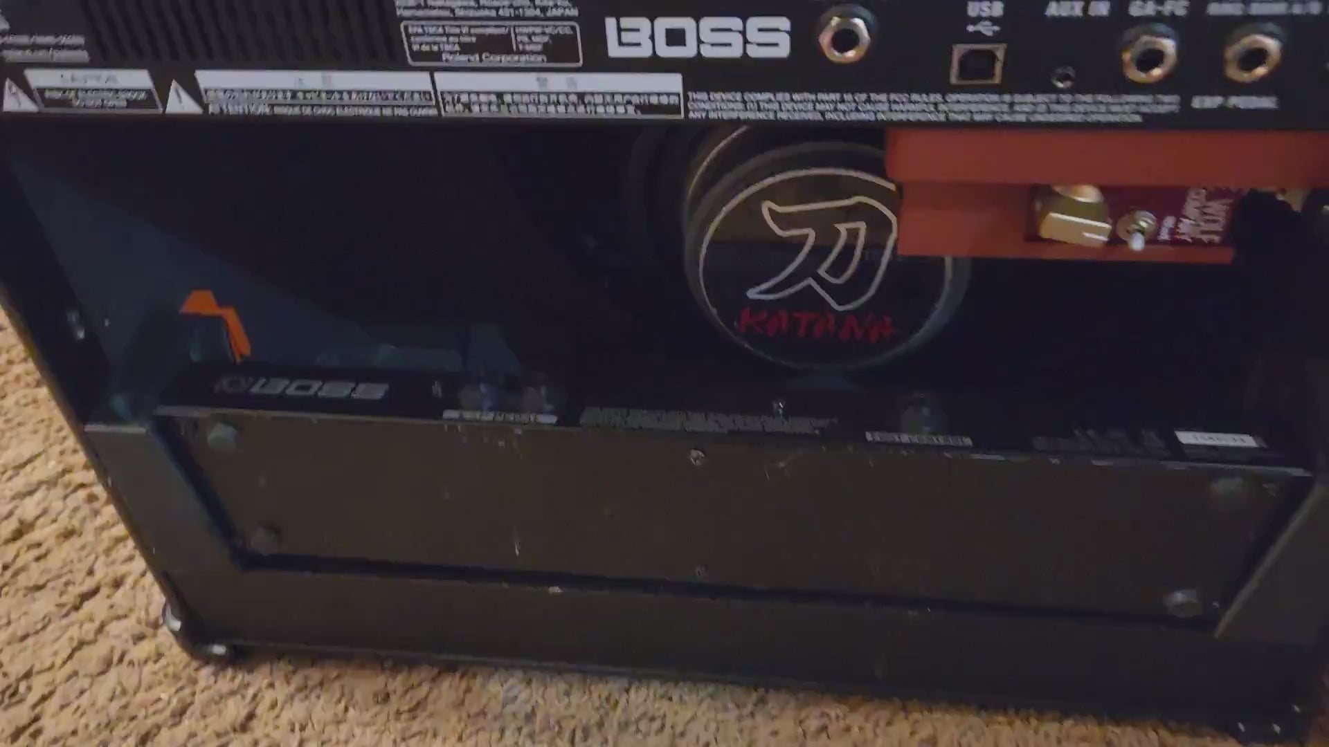 GA-FC / GA-FC EX Storage Brackets for Boss Katana 50 MkII